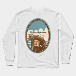 Portugal Vintage Coimbra Long Sleeve T-Shirt